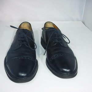 Florsheim Imperial Black Cap Toe Oxfords Sz 8.5